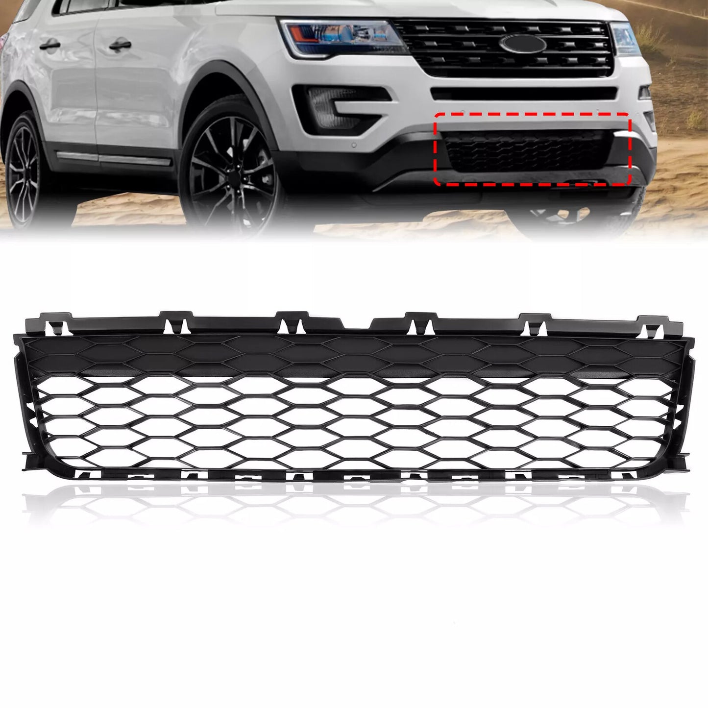 Defensa Delantera Completa. Ford Explorer 2016-2017