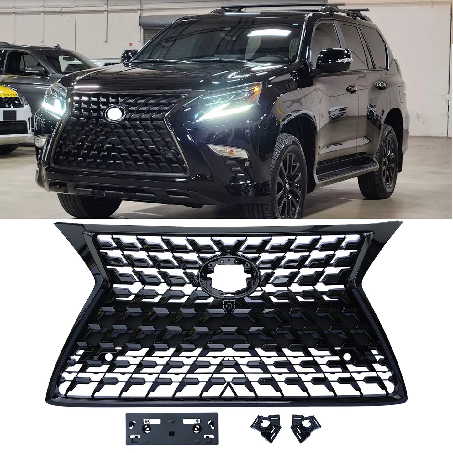 Parrilla Frontal Sport Style. Lexus GX460 2014-2022