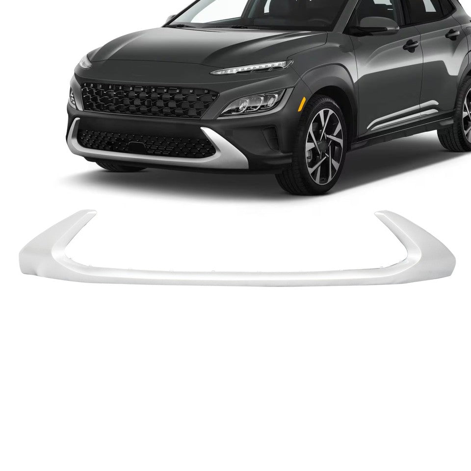 Moldura Inferior Defensa Delantera. Hyundai Kona 2022-2023