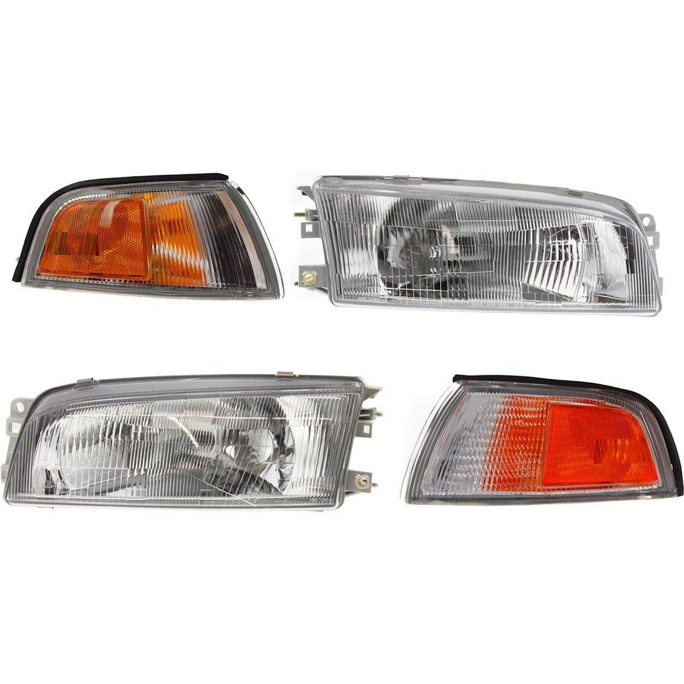 Faros Delanteros. Mitsubishi Mirage 1997-2002