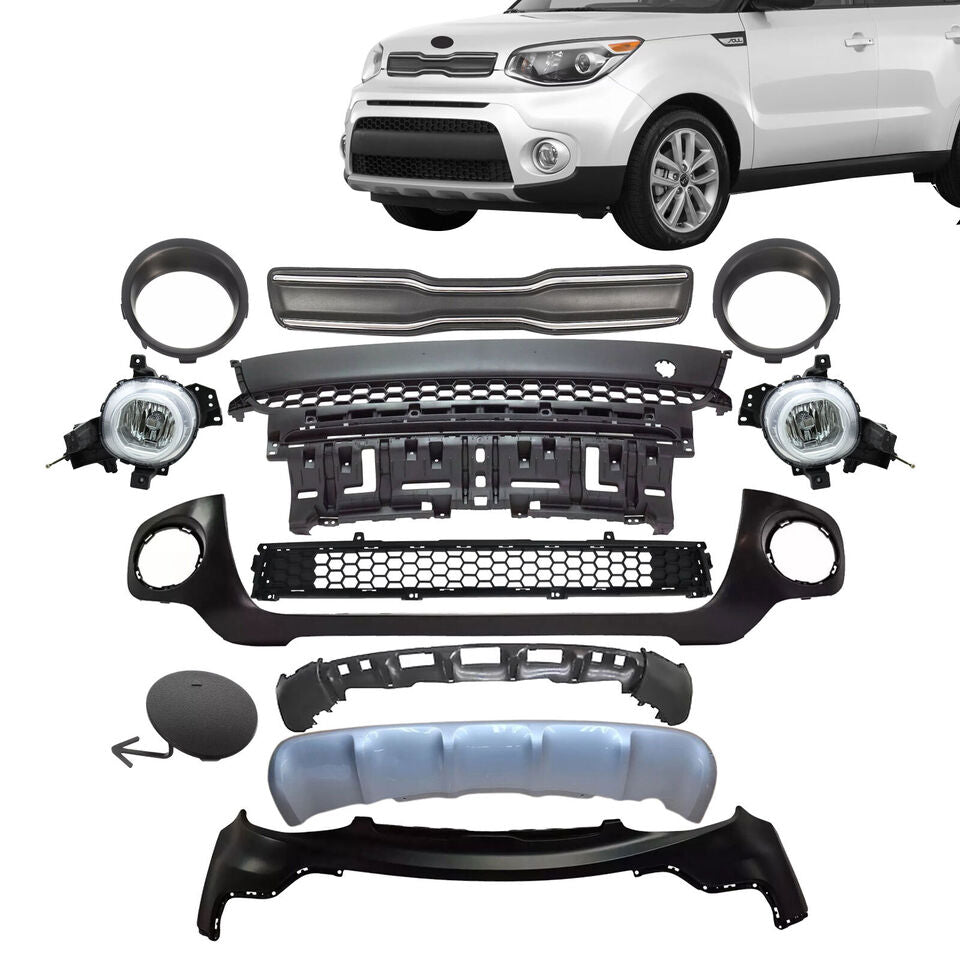 Defensa Delantera. Kia Soul 2017-2019