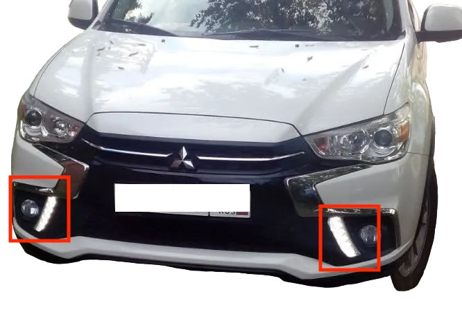 Daytime Running Light (Original). Mitsubishi ASX 2016-2019