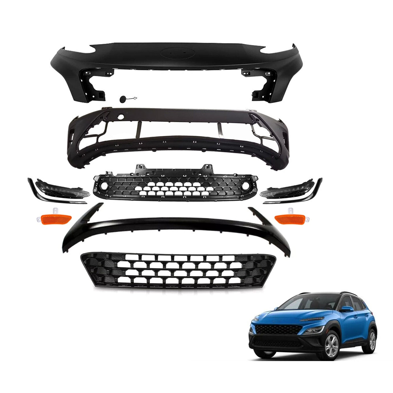 Defensa Delantera. Hyundai Kona 2022-2023