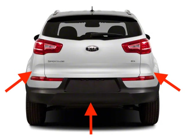 Defensa Trasera. Kia Sportage 2011-2016