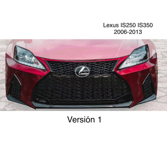 Defensa Delantera Upgrade a 2021. Lexus IS250 IS350 2006-2013