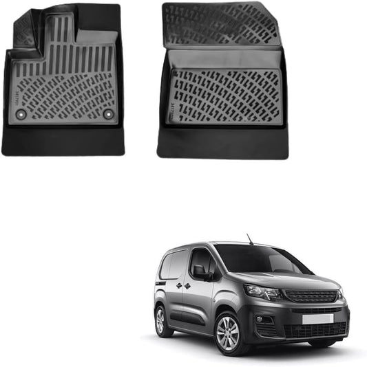 Carpet (TPE) Tray Type. PEUGEOT Partner 2019-2026