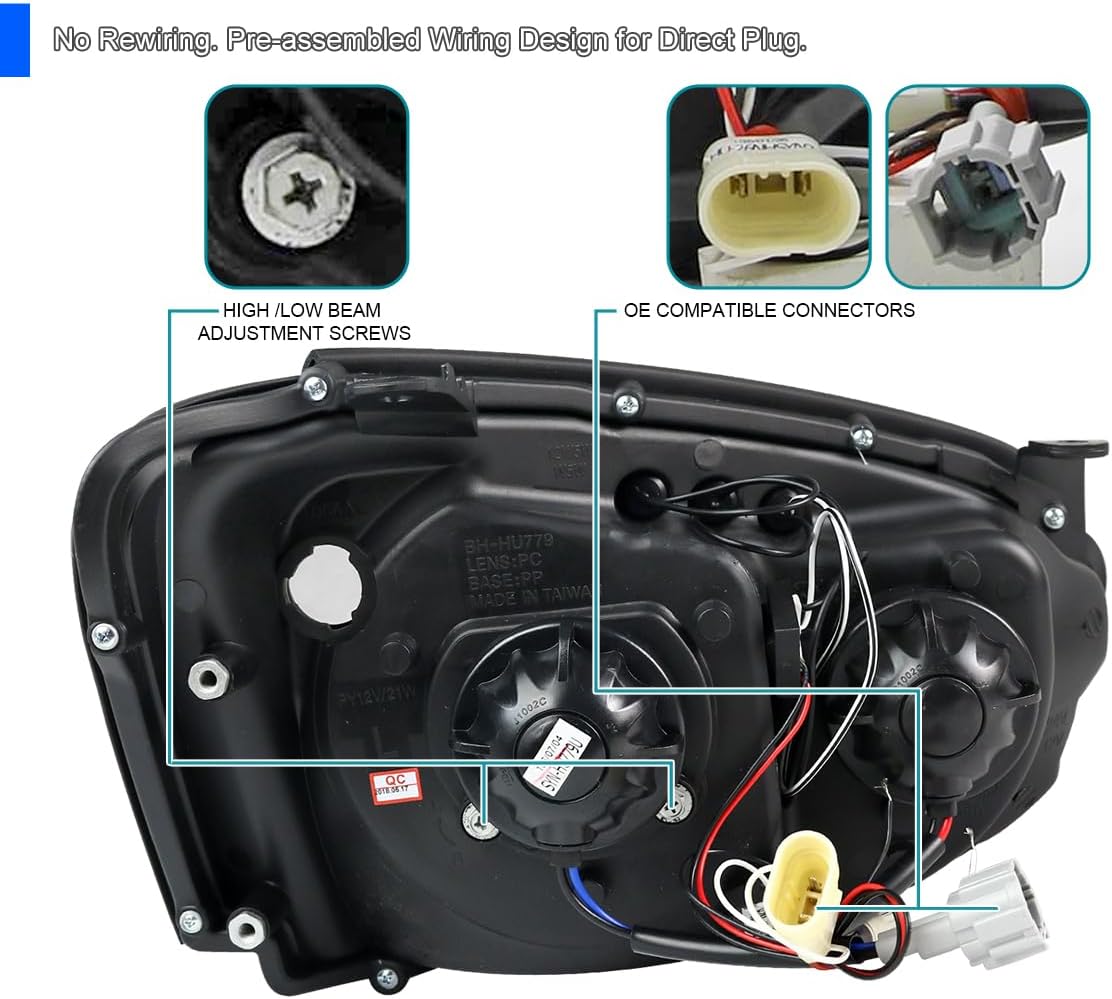 Faros Delanteros Aftermarket. Subaru Impreza WRX 2004-2005