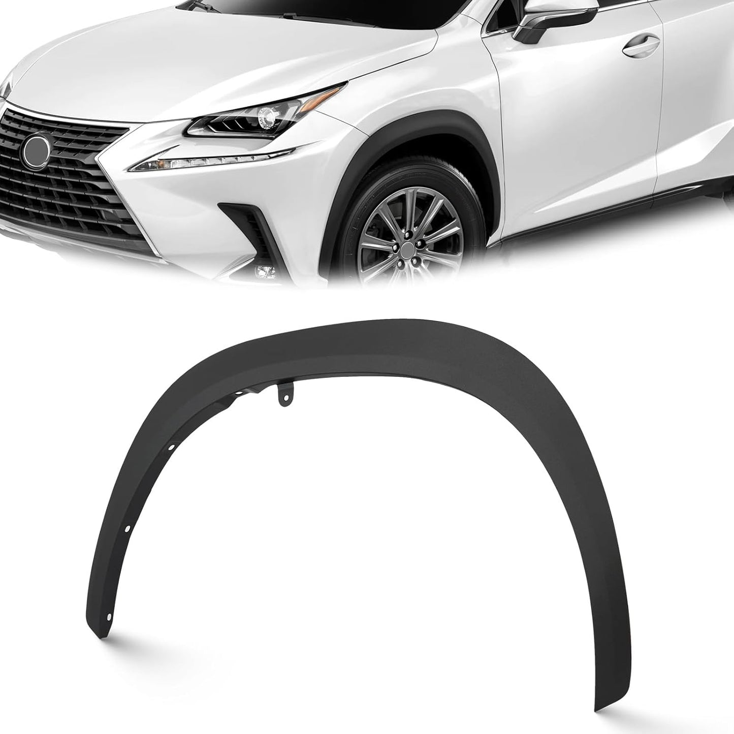 Front Fender Molding. Lexus NX200t NX300 2015-2021