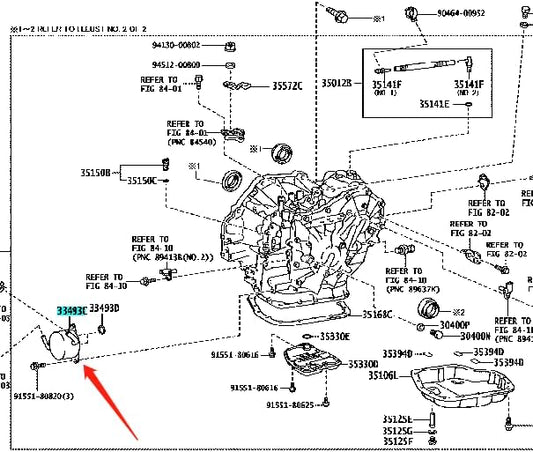 Enfriador de Aceite de Transmisión CVT. Toyota Corolla 2014-2022