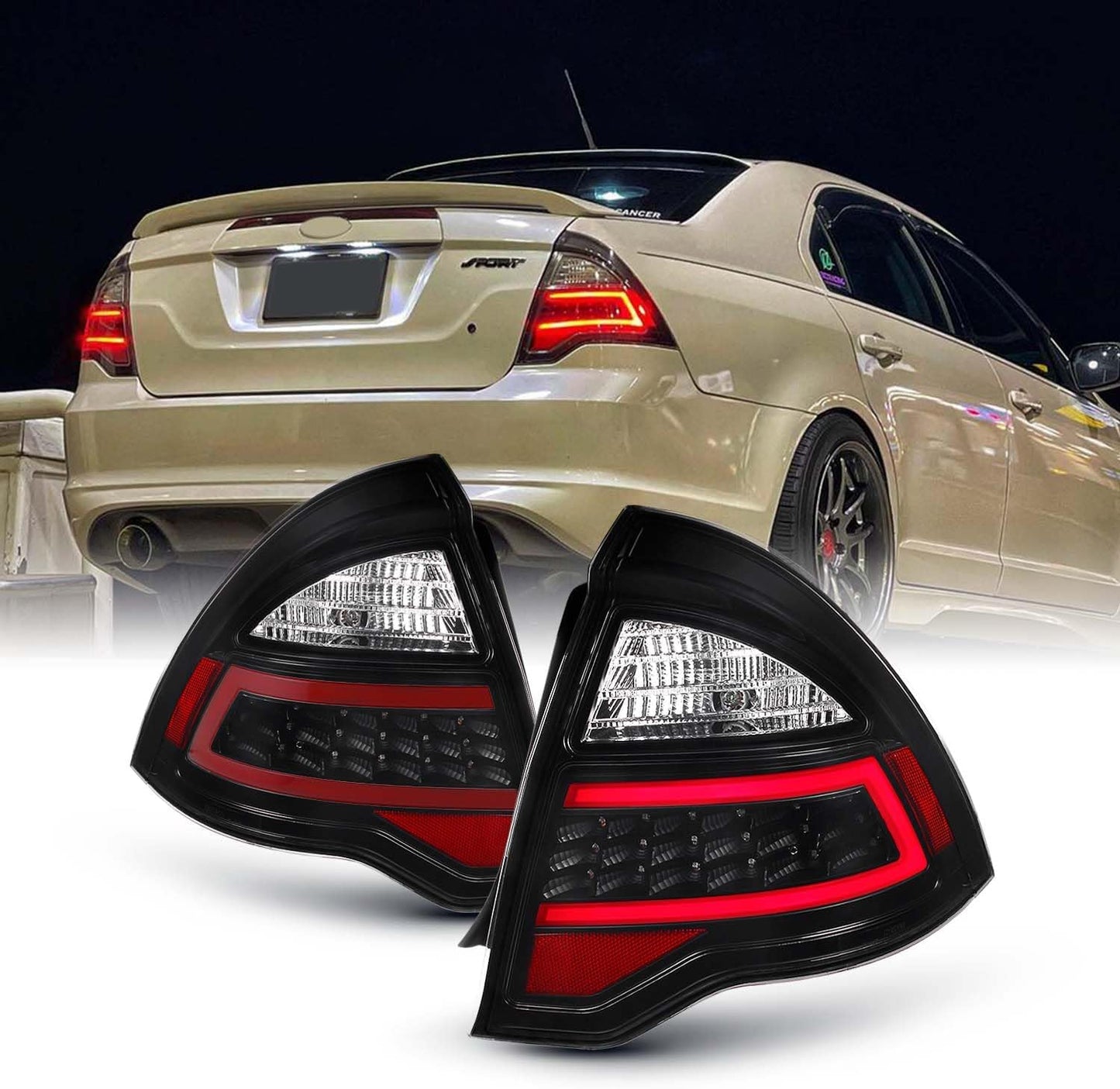 Tail Lights. Ford Fusion 2010-2012