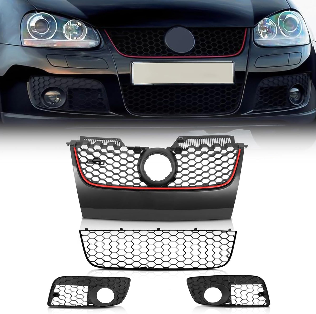 Parrilla Frontal GTI. Volkswagen Bora 2006-2010