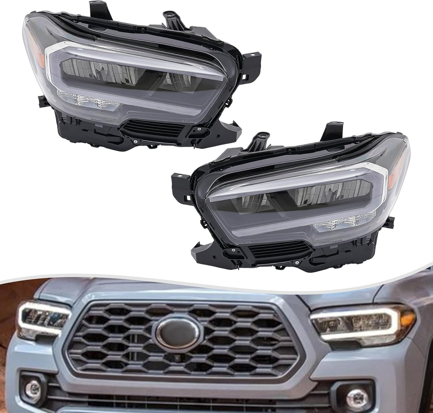 Faro Delantero LED. Toyota Tacoma 2020-2023