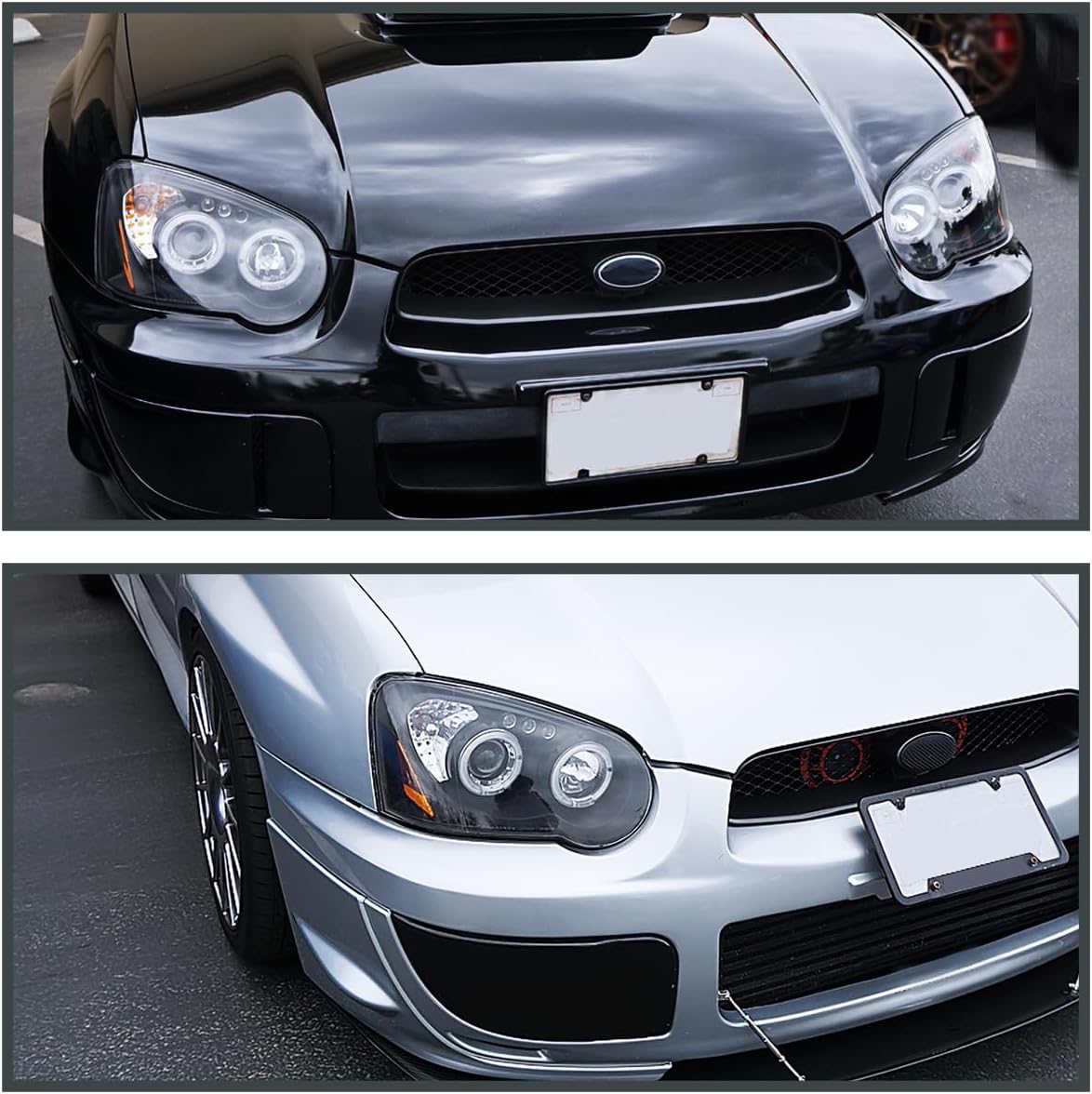 Faros Delanteros Aftermarket. Subaru Impreza WRX 2004-2005