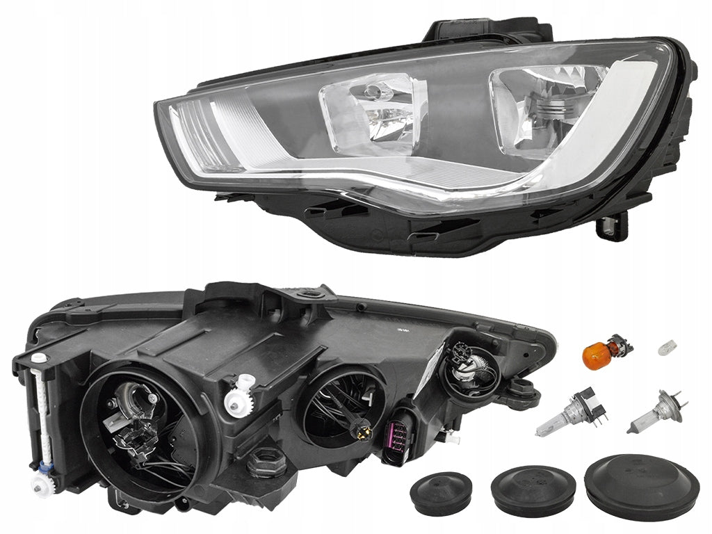Halogen Headlights. Audi A3 2014-2016