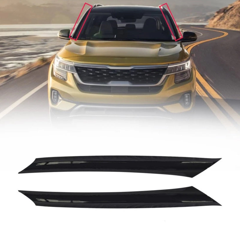 Molduras de Parabrisas Delanteros. Kia Seltos 2020-2025
