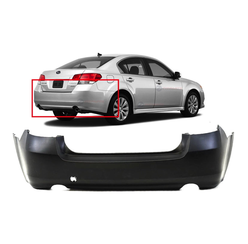 Rear Bumper. Subaru Legacy 2010-2014