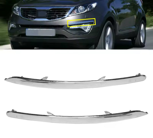 Embellecedores Defensa Delantera. Kia Sportage 2011-2015