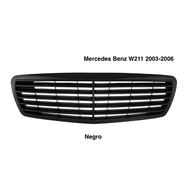 Parrilla Frontal. Mercedes Benz W211 Clase E 2003-2006
