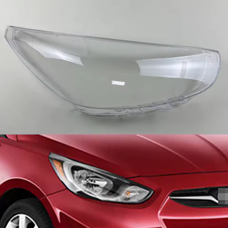 Cubiertas Transparentes de Faros Delanteros. Hyundai Accent 2012-2014