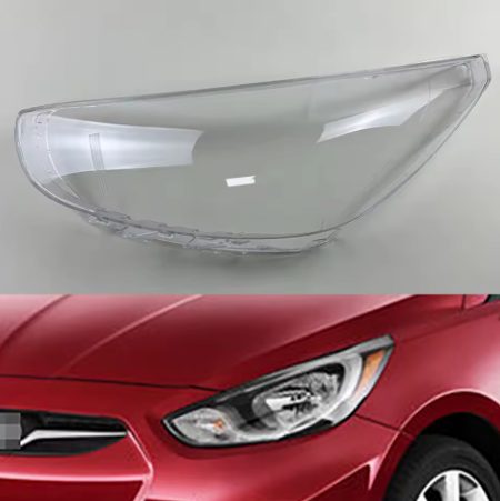 Cubiertas Transparentes de Faros Delanteros. Hyundai Accent 2012-2014