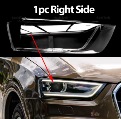 Cubierta Transparente de Faro Delantero. Audi Q3 2011-2014