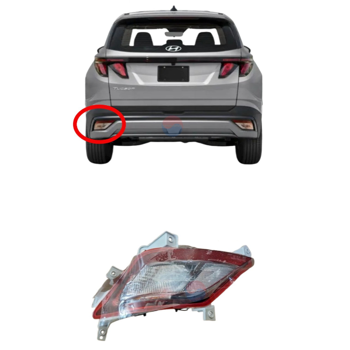 Faro Direccional Defensa Trasera (Original). Hyundai Tucson 2025-2026