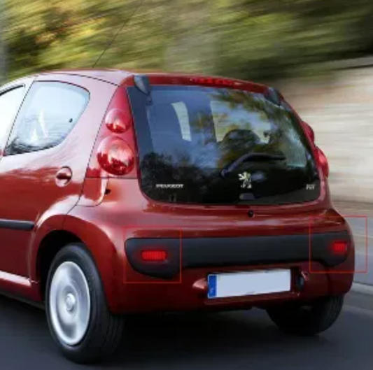 Deflector LED Peugeot 107