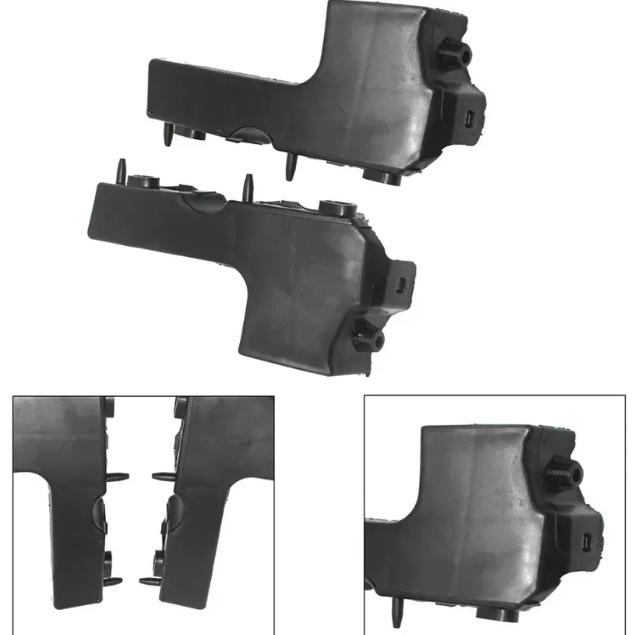 Soportes Laterales Defensa Delantera. Audi A4 2005-2008