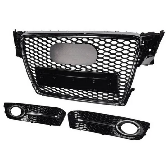 Parrilla Audi A4 2009-2012 (Set 3pcs)