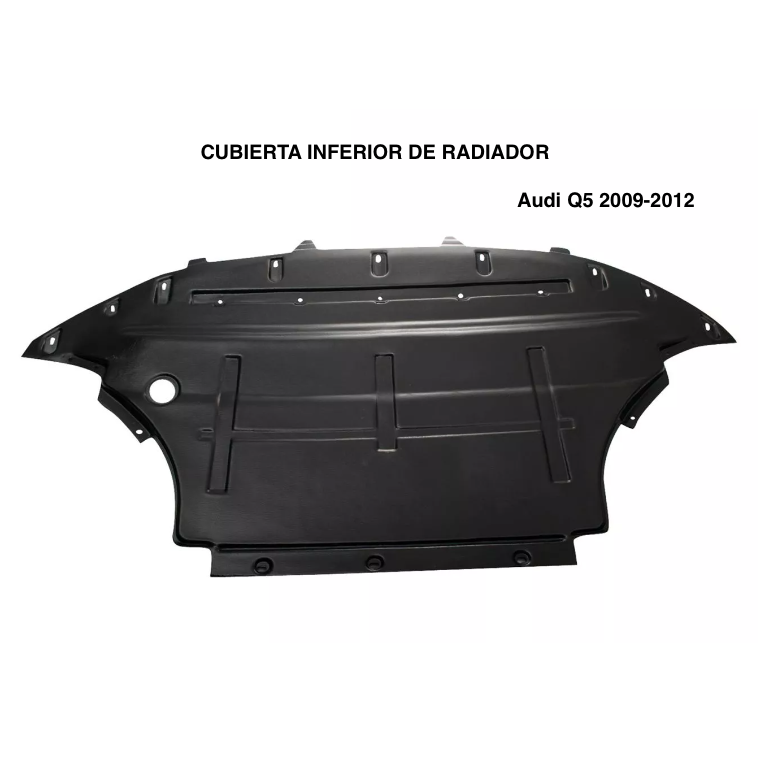 Cubierta Guardapolvo Inferior de Radiador. Audi Q5 2009-2012