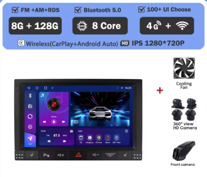 Pantalla Multimedia. Volkswagen Touareg 2002-2012
