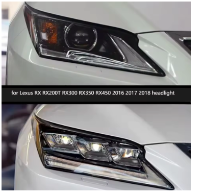 Faros Delanteros Actualización (Triple Haz). Lexus RX450h RX300 2016-2019