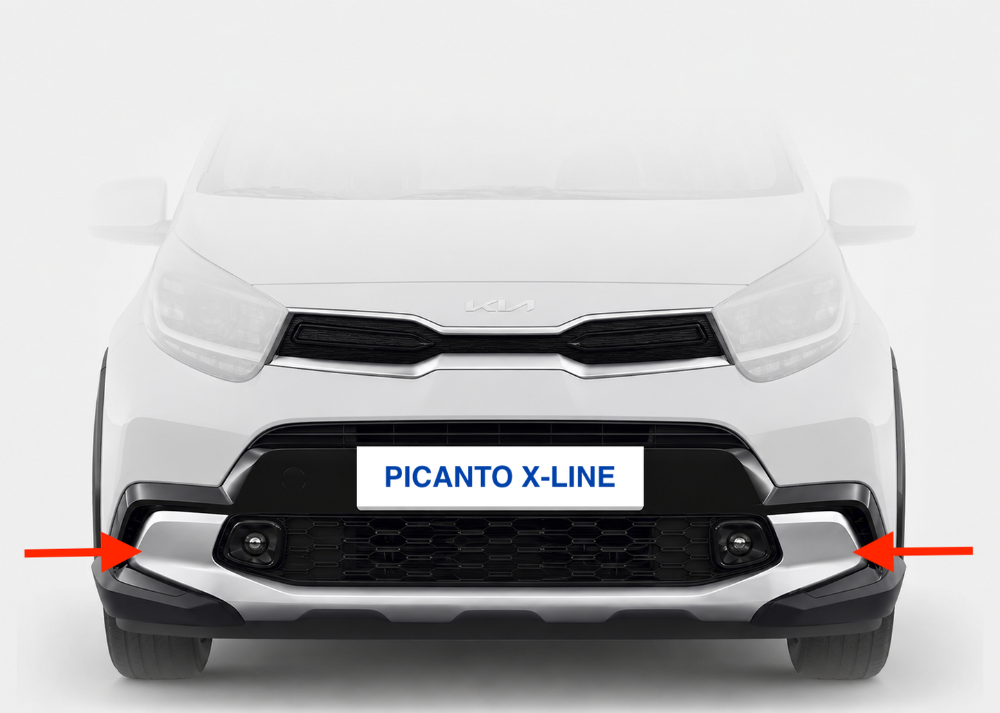 Original Front Bumper. KIA Picanto 2020-2023 X-Line