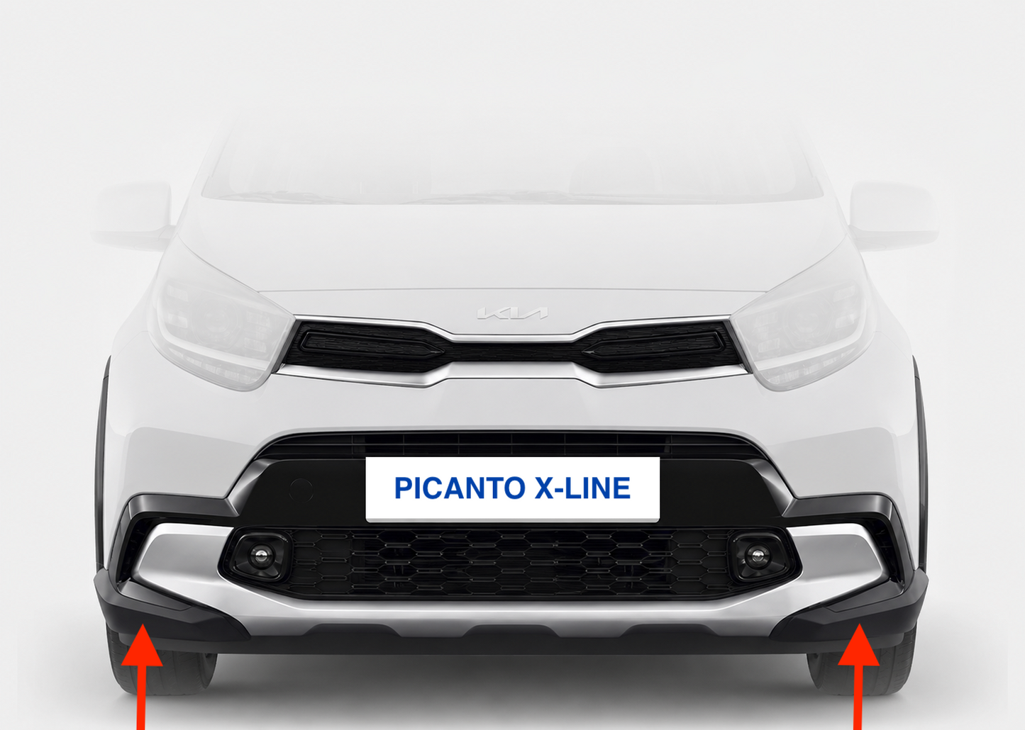 Original Front Bumper. KIA Picanto 2020-2023 X-Line