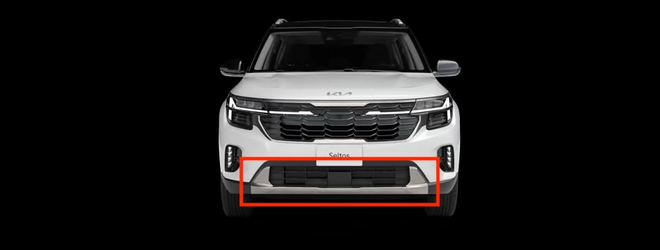 Defensa Delantera. Kia Seltos 2024-2026