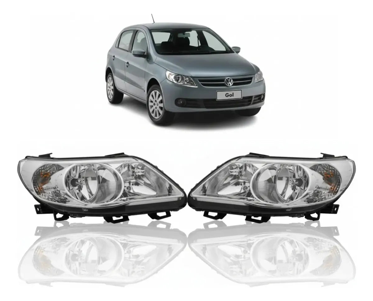 Headlight. Volkswagen Gol G5