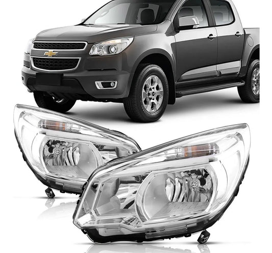 Faros Delanteros Halógenos. Chevrolet Colorado (Brasil) 2012-2016