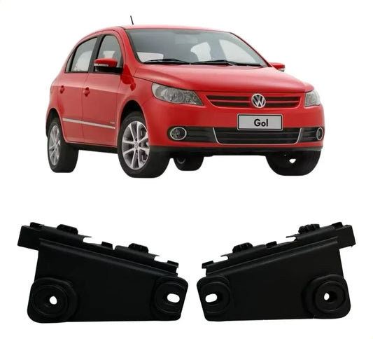 Brackets Defensa Delantera. Volkswagen Gol G5 2009-2012