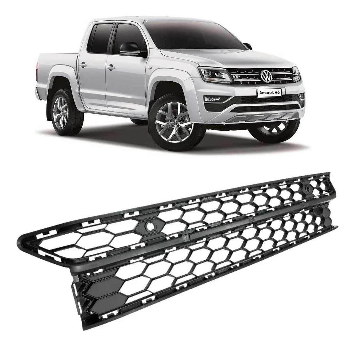 Parrilla Inferior Defensa Delantera. Volkswagen 2017-2023