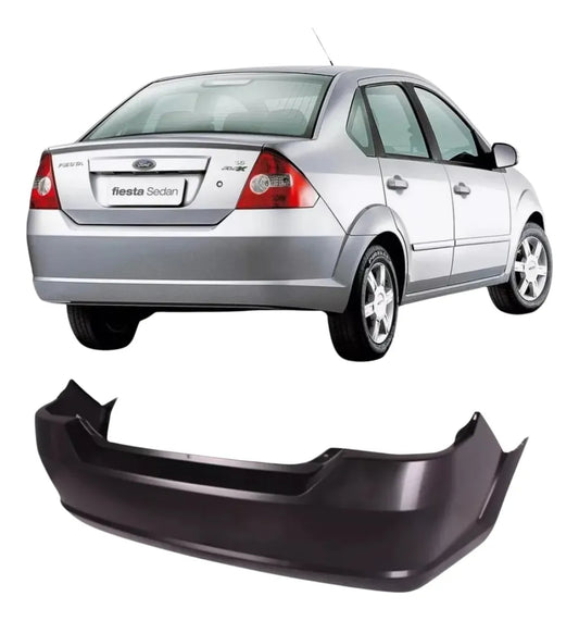Defensa Trasera. Ford Fiesta 2003-2007 Sedán