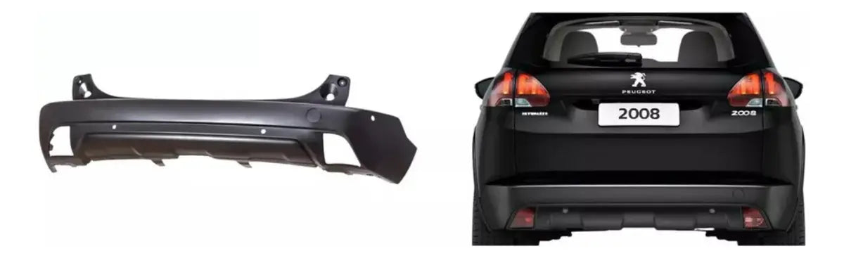 Defensa Trasera. Peugeot 2008 2017-2020