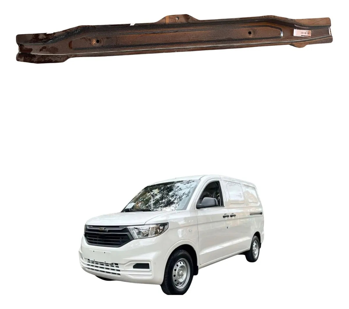 Refuerzo Metálico (Viga de Impacto) Defensa Delantera (PTY). Chevrolet N400