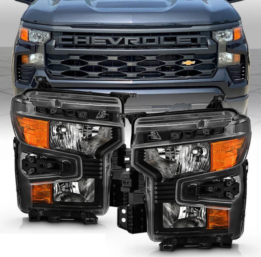 Faros Delanteros. Chevrolet Silverado 1500 2022-2024