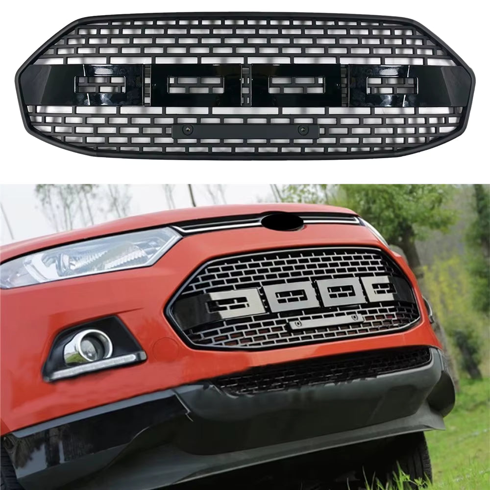 Parrilla Defensa Delantera estilo Raptor. Ford Ecosport 2012-2016