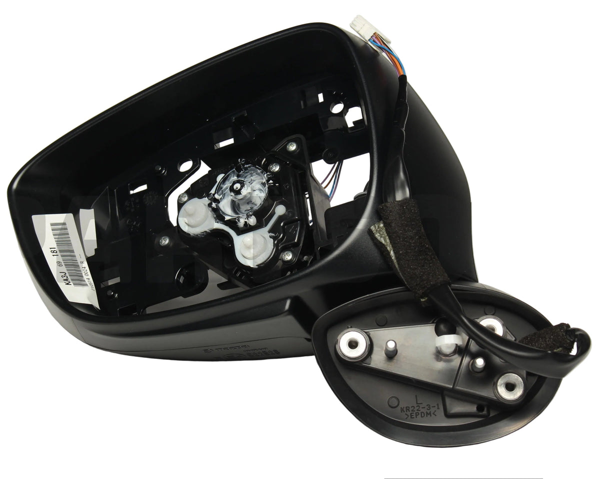 Retrovisor C/Plegado Eléctrico Sin Sensor de Punto Ciego (Original). Mazda CX-5 2015-2016