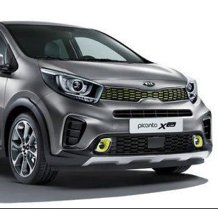 Defensa Delantera X-Line. Kia Picanto 2017-2020