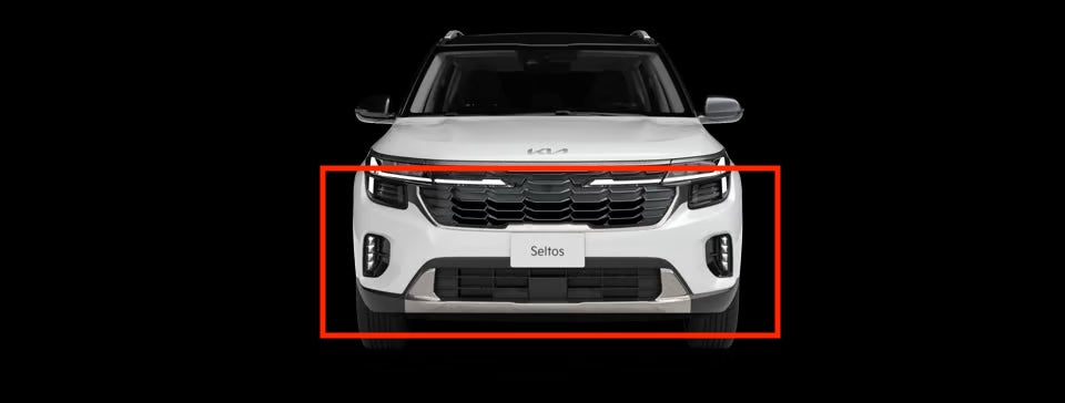 Defensa Delantera. Kia Seltos 2024-2026
