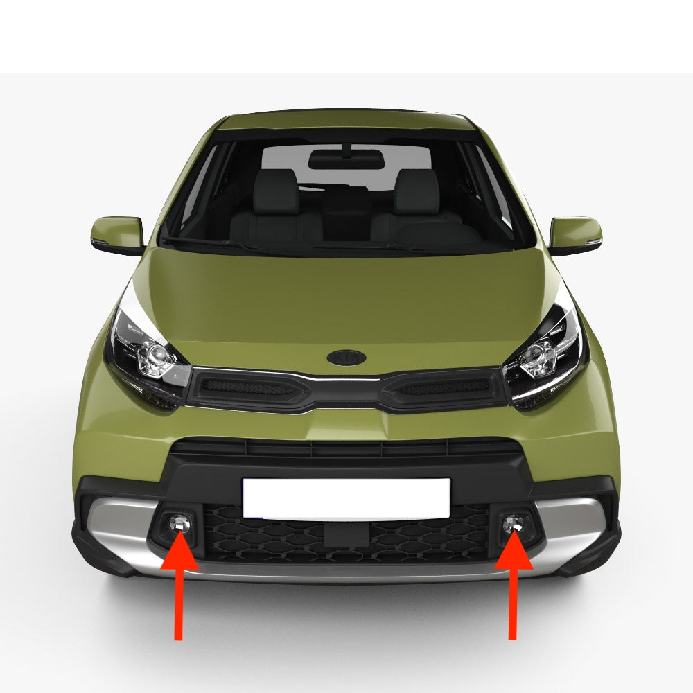 Original Front Bumper. KIA Picanto 2020-2023 X-Line