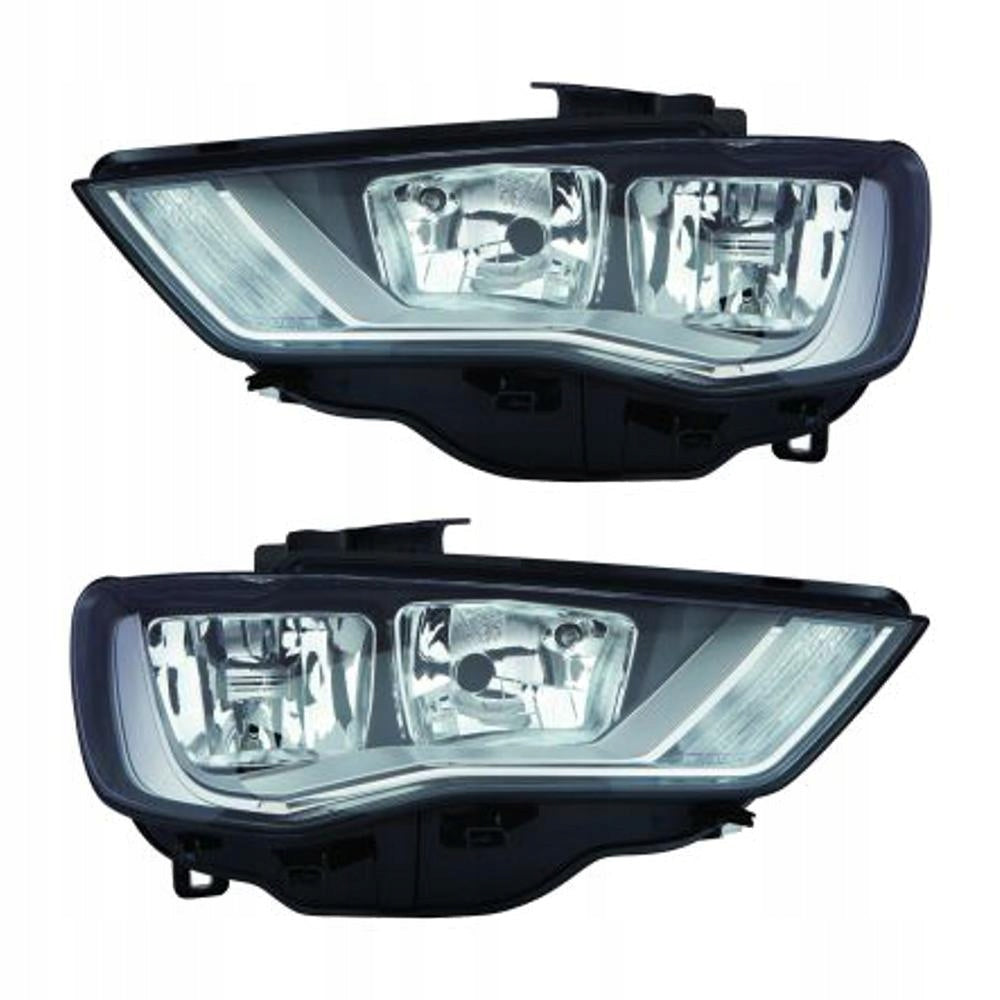 Halogen Headlights. Audi A3 2014-2016