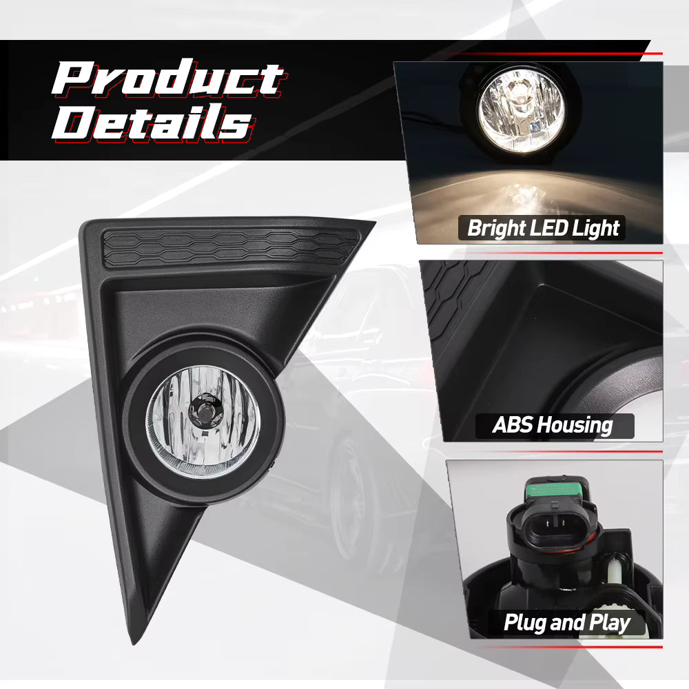 Set Marcos + Antinieblas. Toyota Agya 2021-2023